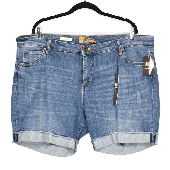 Kut from the Kloth Pants - Kut From the Kloth Katy Boyfriend Denim Shorts 20W